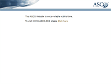 Tablet Screenshot of intranet.asco.org
